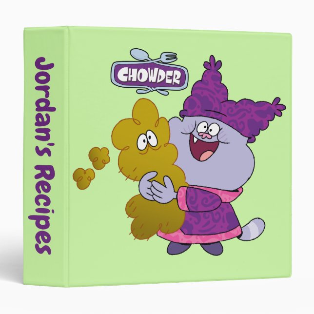 Chowder and Kimchi Binder (Front/Spine)