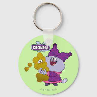 Chowder and Kimchi Keychain