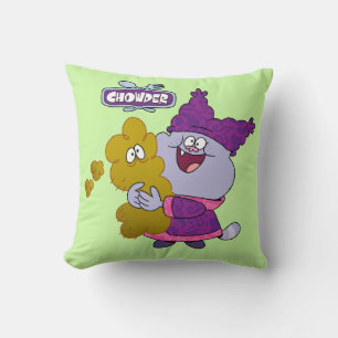 Chowder and Kimchi Throw Pillow