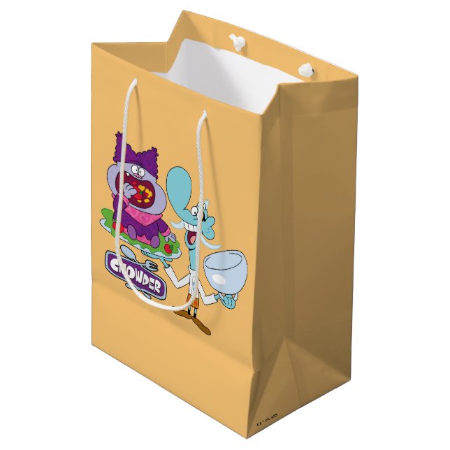 Chowder and Mung Daal Medium Gift Bag (Front Angled)