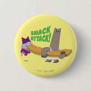 Chowder and Shnitzel 2 Inch Round Button