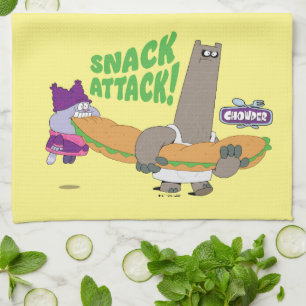 Chowder and Shnitzel Kitchen Towel