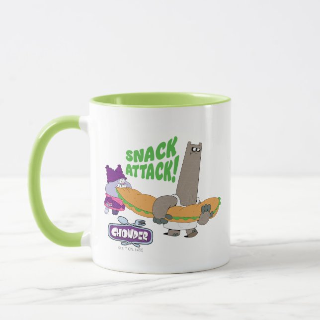 Chowder and Shnitzel Mug (Left)