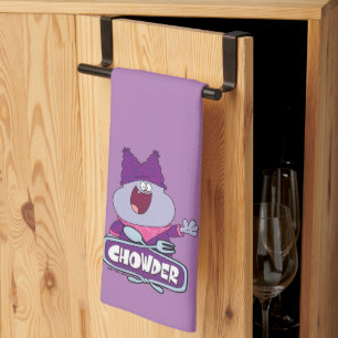 Chowder Waving Kitchen Towel
