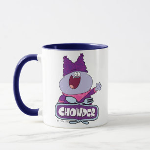 Chowder Waving Mug