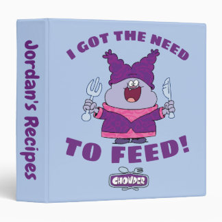 Chowder With Fork and Knife Binder