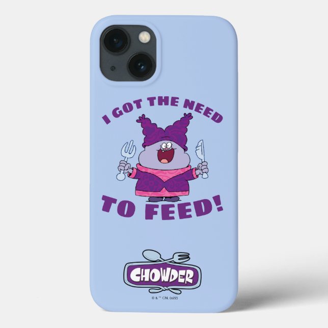 Chowder With Fork and Knife Case-Mate iPhone Case (Back)