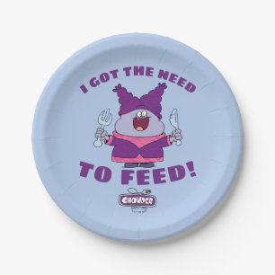 Chowder With Fork and Knife Paper Plate