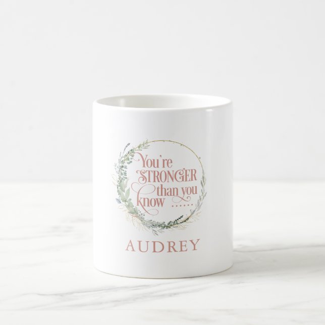 Chrétien/Bible Classique Café rond Mug (Centre)