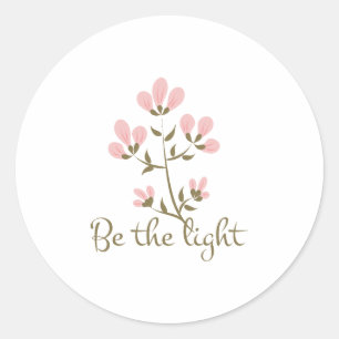 Chrétien Bible Verse Classic Round Sticker