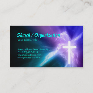 Chrétienté-Religion Croix & Soul Carte de visite