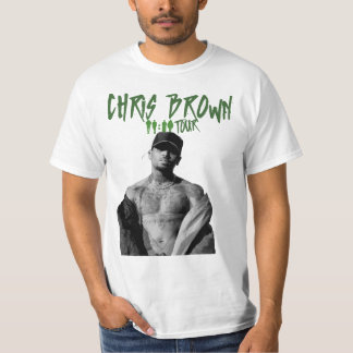 Chris 1111 Tour 2024 T-shirt Brown 2024