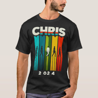 Chris 2024 Chris Personalized First Name For Men 2 T-Shirt