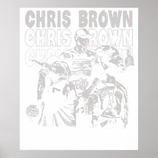 Chris Brown Bootleg B& Poster