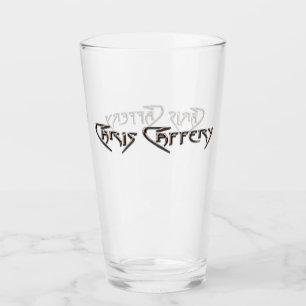 Chris Caffery 16 oz. Glass