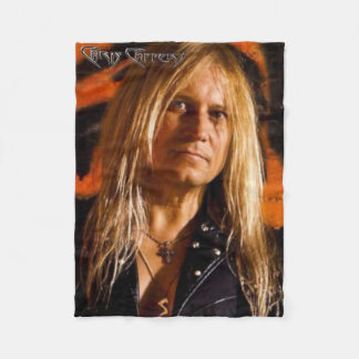 Chris Caffery Portrait Colour Fleece Blanket