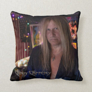 Chris Caffery SDS Pinball Throw Pillow