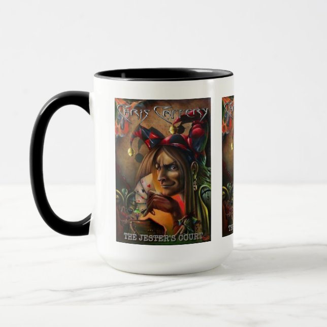 Chris Caffery - The Jester's Court Mug (Left)