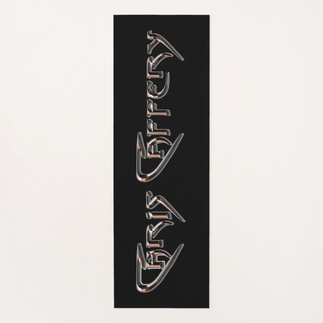 Chris Caffery Yoga Mat (Front)