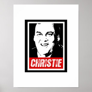 CHRIS CHRISTIE 2012 POSTER