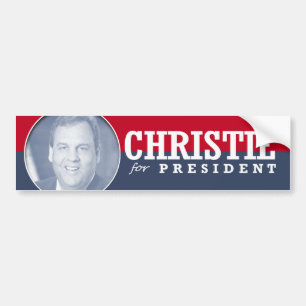 CHRIS CHRISTIE 2016 BUMPER STICKER