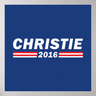 Chris Christie, Christie 2016 Poster