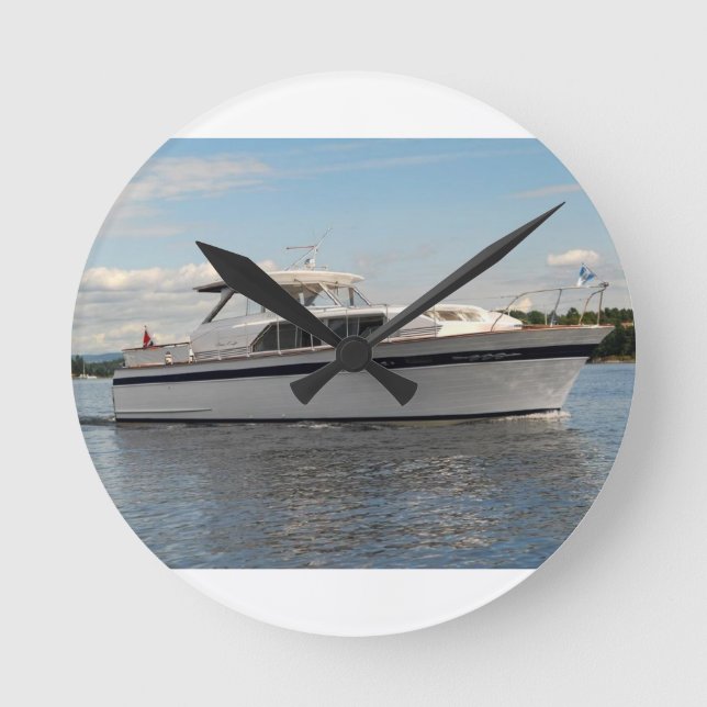 Chris Craft Boats Horloge murale (Recto)