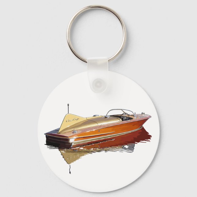 Chris Craft Cobra Keychain (Front)