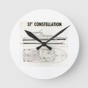 Chris Craft Constellation Boat Wall Clock