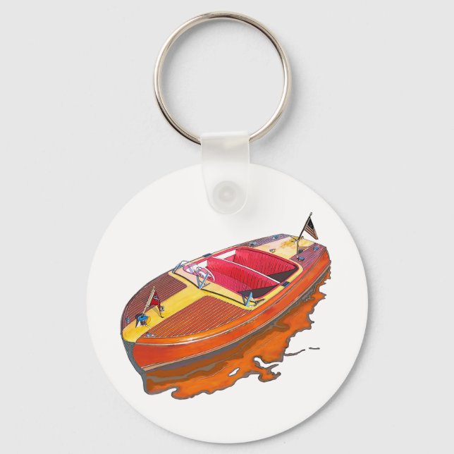 Chris Craft Riviera Keychain (Front)