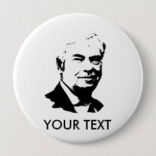 Chris Dodd 4 Inch Round Button