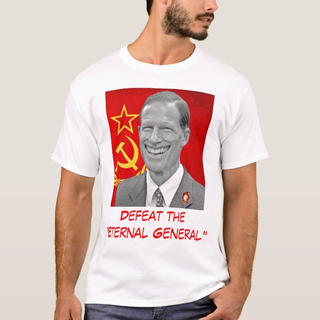 Chris Dodd, Richard Blumenthal, Commie Flag T-Shirt (Front)