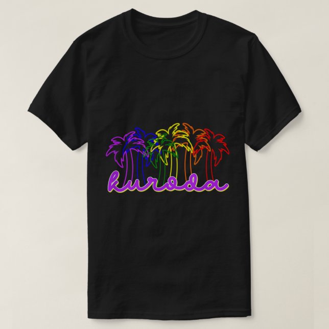 Chris Kuroda Mexico Palm Tree T-Shirt (Design Front)