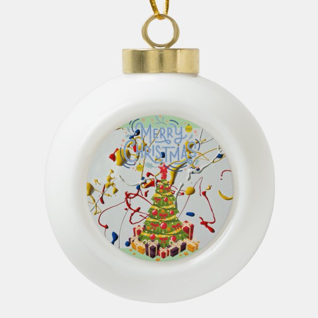 Chrismas decoration ball (Front)