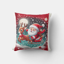 chrismas design coussins & poufs