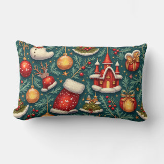 Chrismas Lumbar Pillow