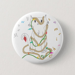 Chrismas Mess 2 Inch Round Button