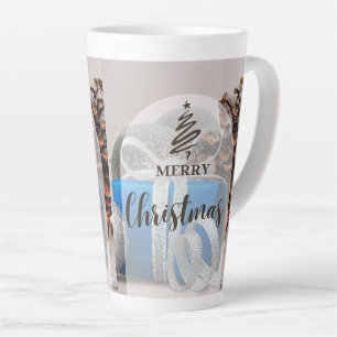 chrismast style  latte mug