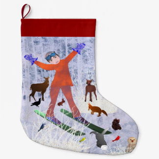 Chrismtas Joy LeeMarie's Creative Design Large Christmas Stocking