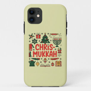Chrismukkah Hanukkah Christmas Jewish Religious  iPhone 11 Case