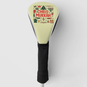 Chrismukkah Hanukkah Christmas Jewish Religious Golf Head Cover