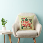 Chrismukkah Hanukkah Christmas Jewish Religious  Throw Pillow<br><div class="desc">Chrismukkah Hanukkah Christmas Jewish Religious</div>