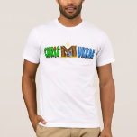 Chrismukkah T-Shirt with M = Manger<br><div class="desc">Jesus aka the Christ Child is the centre of both the Jewish and Christian religions. Therefore, I made the "M" in Chrismukkah as the manger to represent that. You can keep or remove the "Merry" text and replace it with something else if you wish. This can be purchased on any...</div>