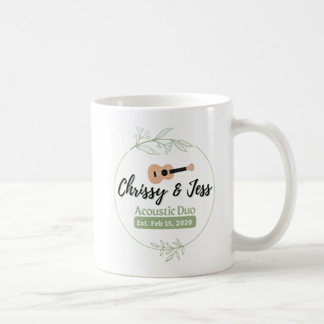 Chrissy & Jess Mug - "Comfy" (Right)