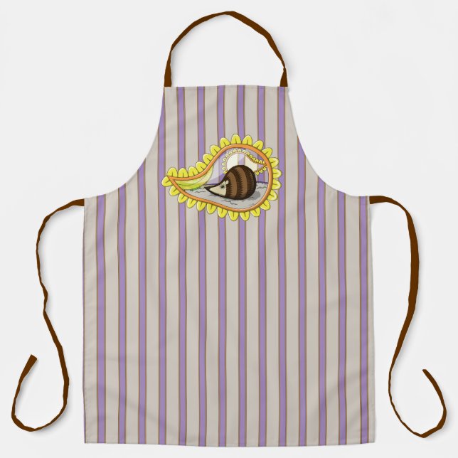 Chrissy the Hedgehog All-Over Print Apron (Front)
