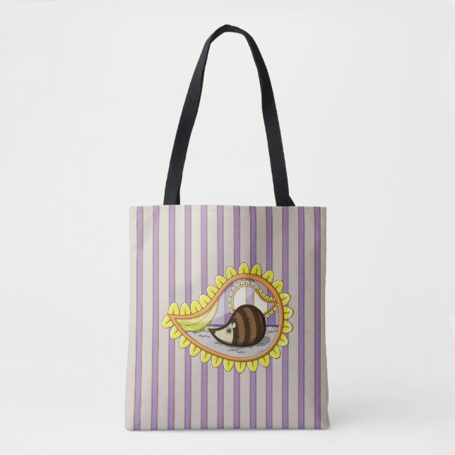 Chrissy the Hedgehog All-Over-Print Bag (Front)