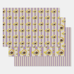 Chrissy the Hedgehog Wrapping Paper Set