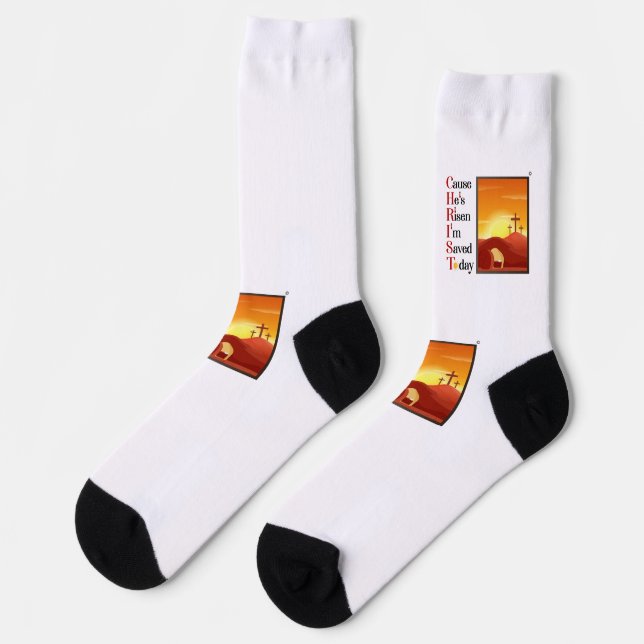 Christ Acronym Socks (Left)
