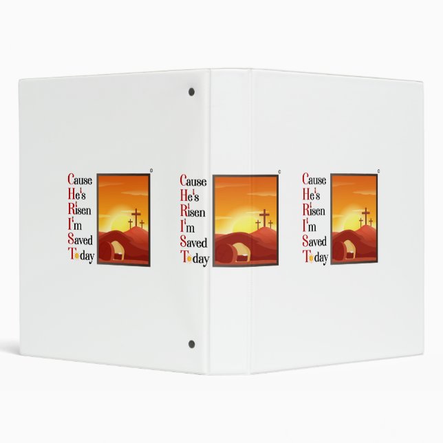 Christ Acronyme Recette Classeur 1 pouce (Arrière-plan)