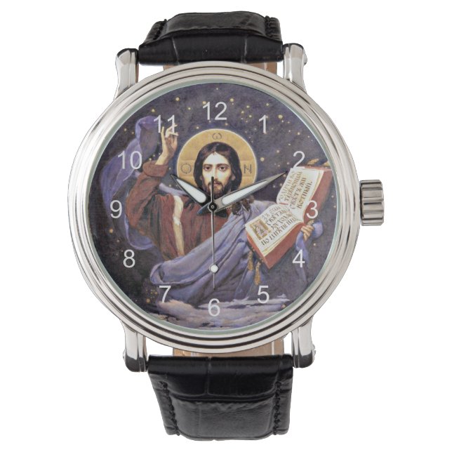 Christ Almighty, Viktor Vasnetsov painting Watch (Front)
